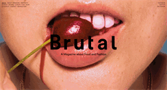 Desktop Screenshot of brutalmag.com